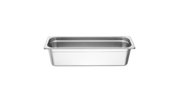 Vogue Stainless Steel Gastronorm 2/4 Tray 150mm