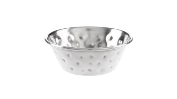 Olympia Hammered Stainless Steel Sauce Cups 45ml (12 Pack) SFS-I A 1.5 H