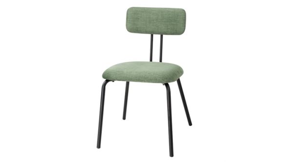 Bolero Fairfield Chairs Black and Green Mix (2 Pack) FU501