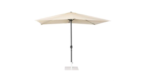 Bolero Bolero Seville Rectangular Parasol 2x3m Cream FU505