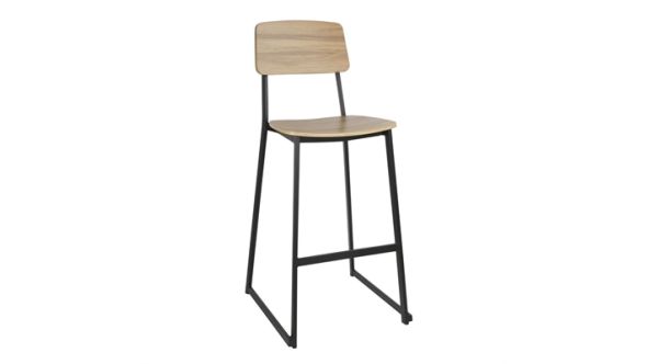 Bolero Bolero Beaufort Wooden Interior High Stools (2 Pack) FU525