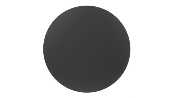 Bolero Bolero Matte Black Round Outdoor Table Top 600mm FU531