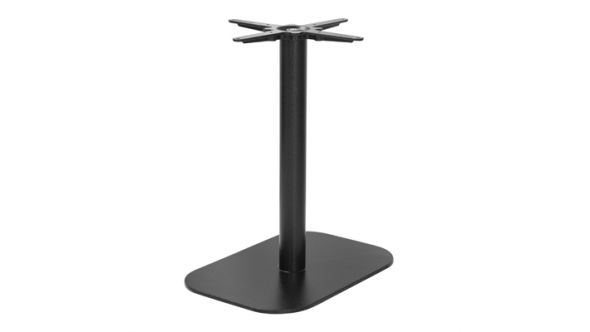 Bolero Bolero Black Cast Iron Table Base 720x420x600mm FU548