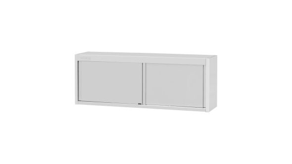 Vogue Wall Cupboard Stainless Steel 650x1800x400mm