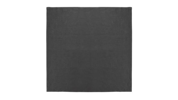 Olympia Linen Table Napkin Black 400x400mm (12 Pack) UKNP03-1B