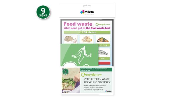 Kitchen Waste Recycling Sign Pack