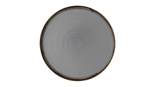 Dudson Harvest Walled Plates Grey 260mm (6 Pack) HVGYWP261