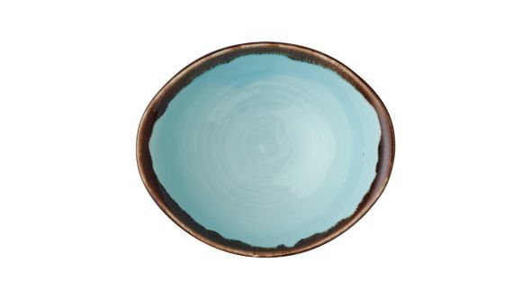 Dudson Harvest Deep Bowls Turquoise 200mm (6 Pack) HVTQDB201