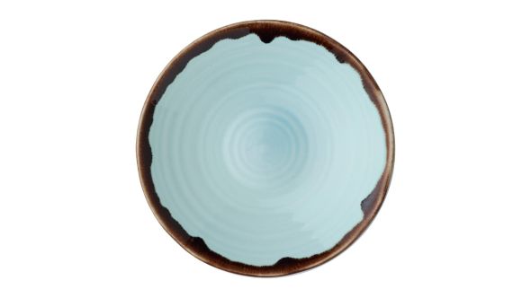 Dudson Harvest Organic Coupe Bowls Turquoise 210mm (12 Pack) HVTQDC201