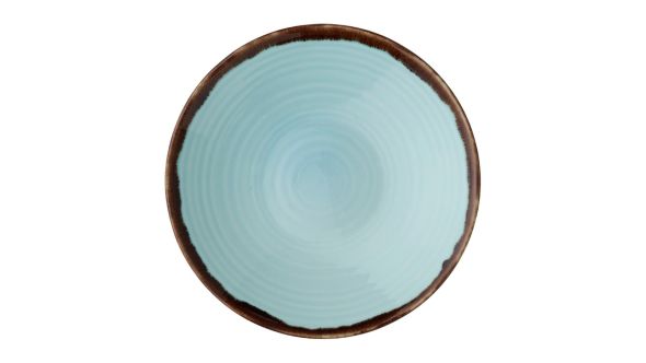 Dudson Harvest Organic Coupe Bowls Turquoise 279mm (12 Pack) HVTQDC291