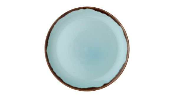 Dudson Harvest Coupe Plates Turquoise 288mm (12 Pack) HVTQEV111