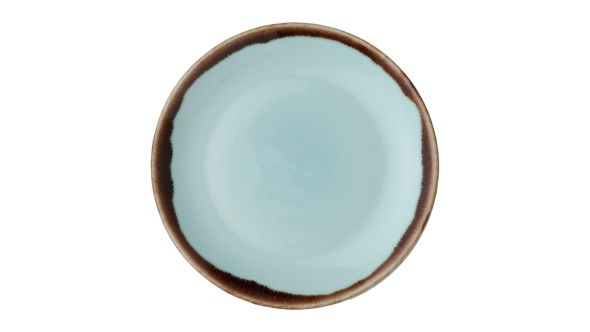 Dudson Harvest Coupe Plates Turquoise 165mm (12 Pack) HVTQEVP61