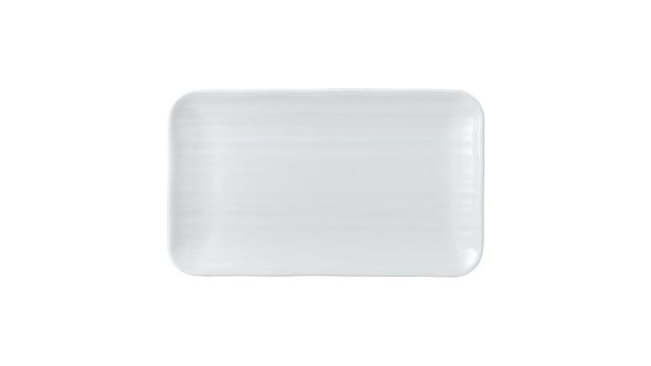 Dudson White Organic Rectangular Plates 270x160mm (12 Pack) WHDUDOB11