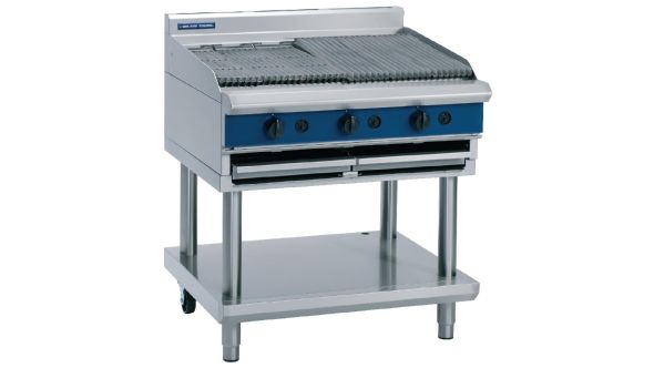 Blue Seal LPG Chargrill with Leg Stand G596-LS-LPG
