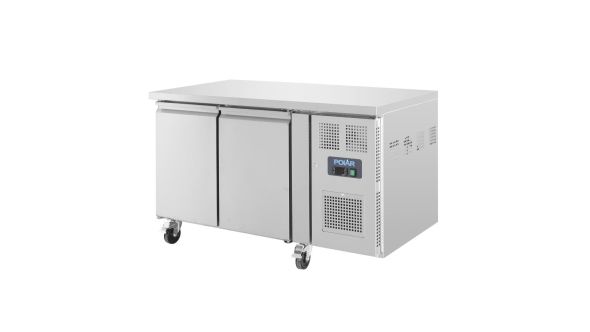Polar U-Series Double Door Counter Freezer 282Ltr