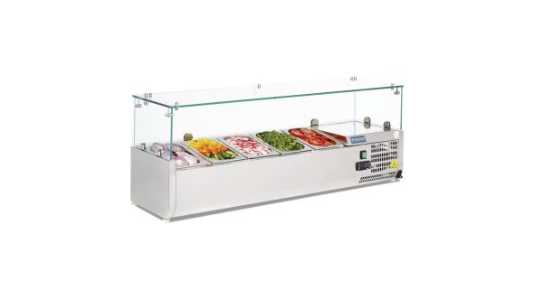 Polar G-Series Countertop Prep Fridge 5x 1/4GN