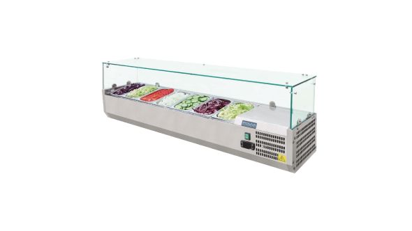 Polar G-Series Countertop Prep Fridge 7x 1/4GN