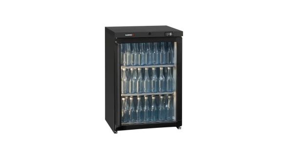 Gamko LG3-150RG Maxiglass Low Height Glass Door Bottle Cooler, 125 Litres