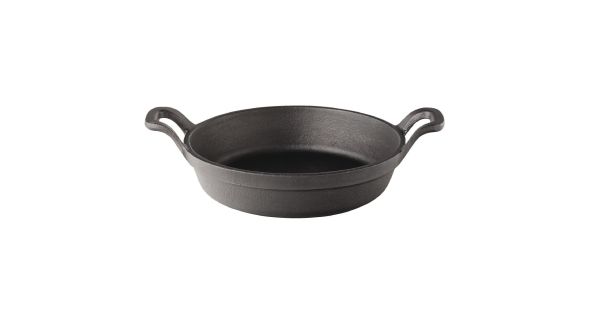 Utopia Cast Iron Round Eared Dishes (6 Pack) MH7004-000000-B01006