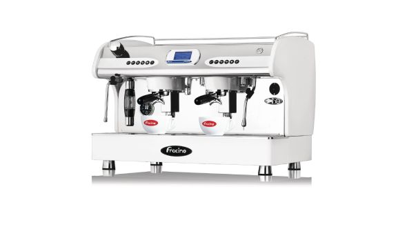 Fracino PID Espresso Coffee Machine 2 Group White PID2