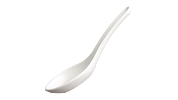 APS Hong Kong Oriental Melamine Spoon White 83486