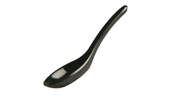 APS Hong Kong Oriental Melamine Spoon Black 83487