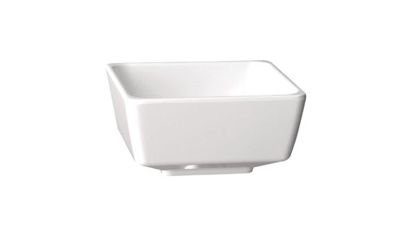 APS Float White Square Bowl 5in 83914