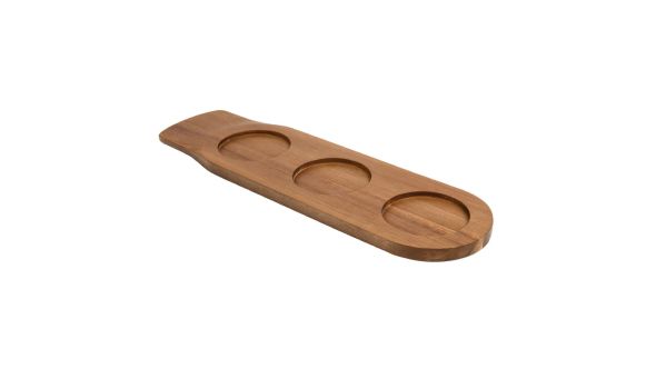 Olympia Acacia Wood Ramekin Board 480mm ST00041A