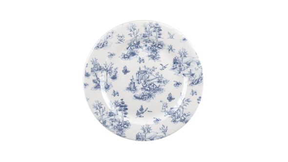 Churchill Vintage Prints Plates Prague Toile Print 305mm (6 Pack) TOP VP111