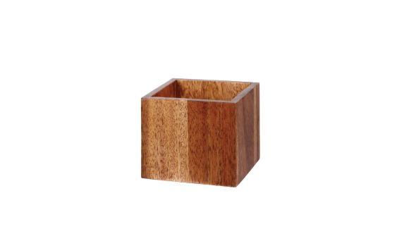 Churchill Buffet Small Wooden Cubes (4 Pack) ZCAWSBR 1
