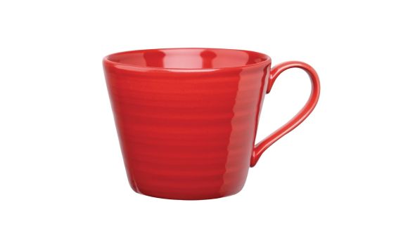 Art de Cuisine Rustics Red Snug Mugs 341ml (6 Pack) ZCASMGRD1