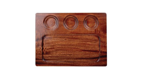 Art de Cuisine Square Deli Boards 320mm (4 Pack) ZCAWSDB 1