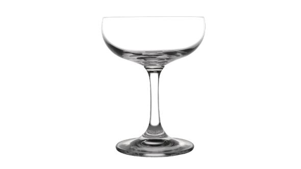 Olympia Bar Collection Crystal Champagne Saucers 200ml (6 Pack) G015.1008