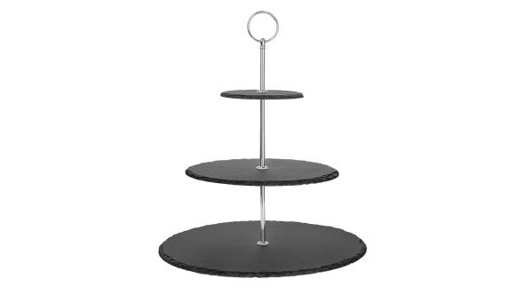 Olympia 3 Tier Slate Afternoon Tea Stand MSS-3201923