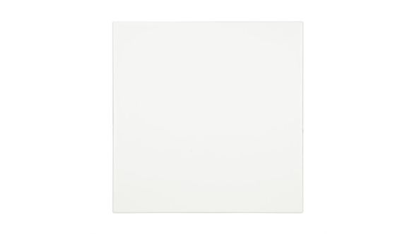Bolero Bolero Pre-drilled Square Table Top White 600mm GG637