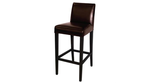 Bolero Bolero Faux Leather High Bar Stool Brown (Single) GG652