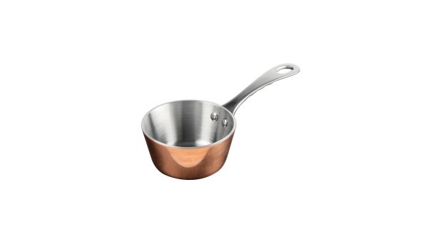 Vogue Mini Copper Tri Wall Sauté Pan 8cm