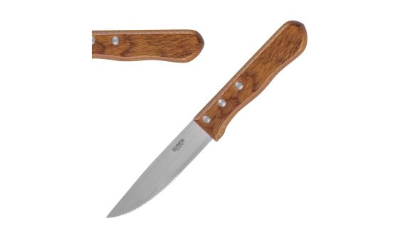 Olympia Jumbo Steak Knives with Rosewood Handles (12 Pack) BFC1606
