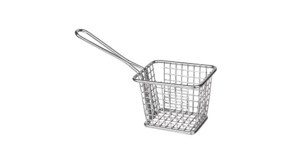 Olympia Chip basket Square with handle Small CMH31