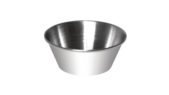 Olympia Stainless Steel 40ml Sauce Cups (12 Pack) SFS-I A 1.25