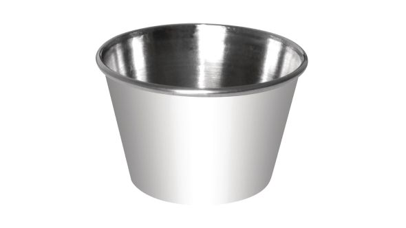 Olympia Stainless Steel 115ml Sauce Cups (12 Pack) SFS-I A 4