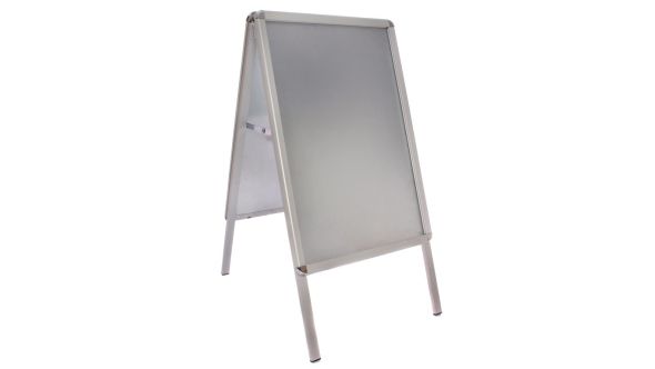 Clip Frame Pavement Sign 780 x 463mm Aluminium AAB-1/2