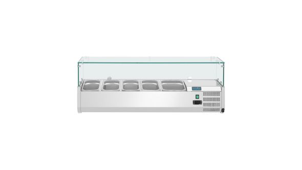 Polar G-Series Countertop Prep Fridge 4x GN 1/3 & 1x 1/2GN