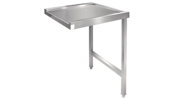 Vogue Pass Through Dishwash Table Right 600mm