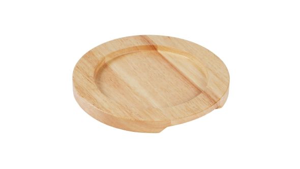 Olympia Hevea Board for Cast Iron Round Eared Dish 210mm for GJ554 ST17321R