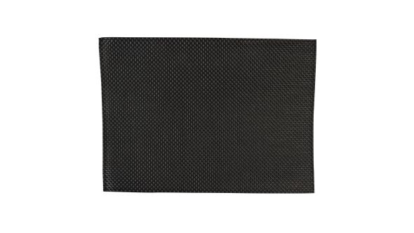 APS PVC Placemat Black (6 Pack) 60012