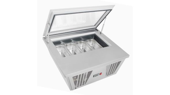 Polar G-Series Countertop Ice Cream Freezer 4x Napoli Pans