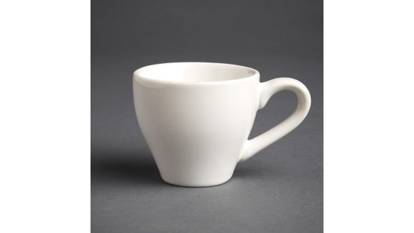 Olympia Cafe Espresso Cups White 100ml (12 Pack) GK071