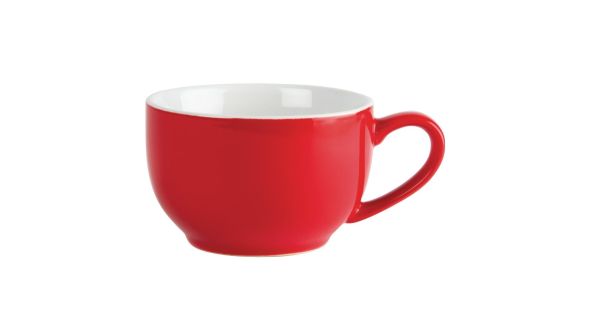 Olympia Cafe Coffee Cups Red 230ml (12 Pack) GK073