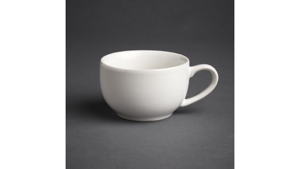 Olympia Cafe Coffee Cups White 230ml (12 Pack) GK074